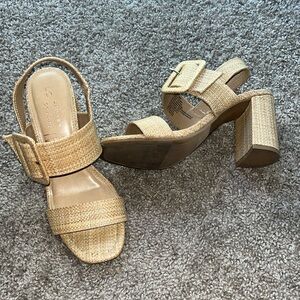 WOVEN HEELS - Lauren Conrad